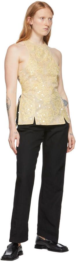 Jil Sander Black Corsaro Loafers - Picture 4