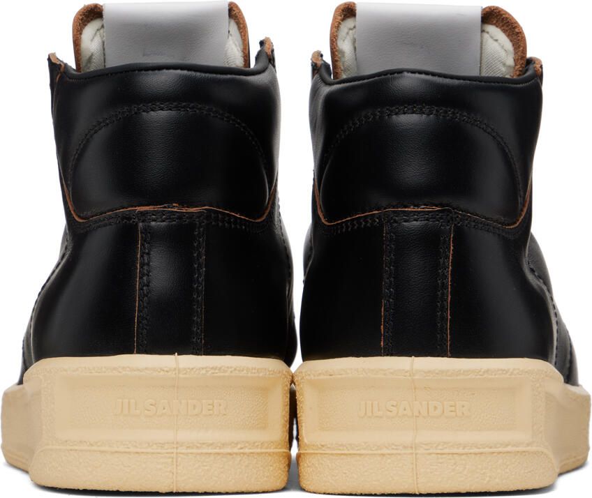 Jil Sander Black High-Top Sneakers
