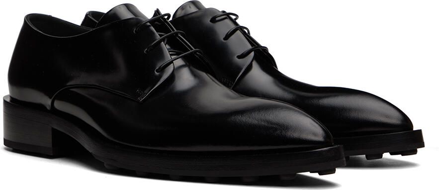 Jil Sander Black Lace-Up Derbys - Picture 2