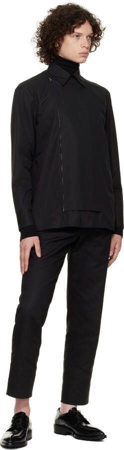 Jil Sander Black Lace-Up Derbys - Picture 4