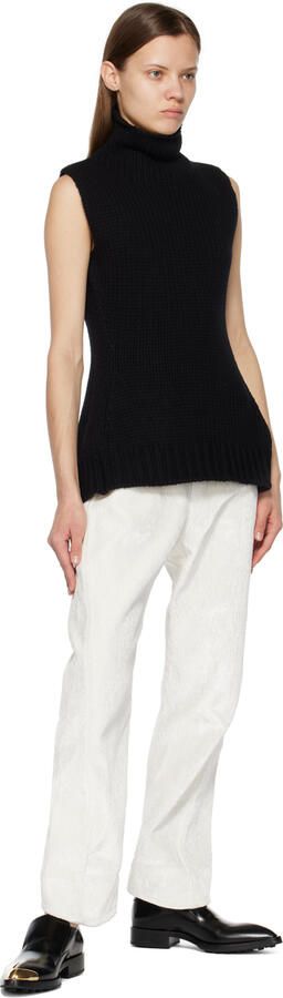 Jil Sander Black Metal Cap Loafers - Picture 4