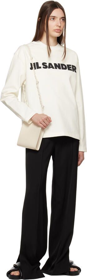 Jil Sander Black Padded Sandals - Picture 2