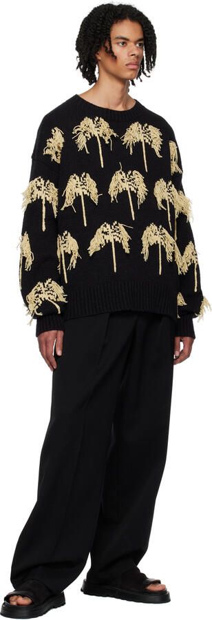 Jil Sander Black Reverse Suede Sandals - Picture 4