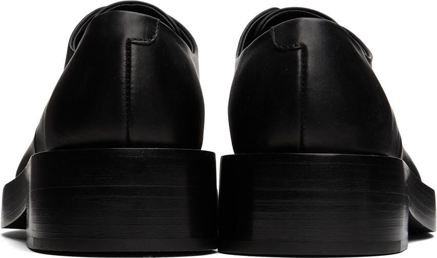 Jil Sander Black Square Toe Derbys