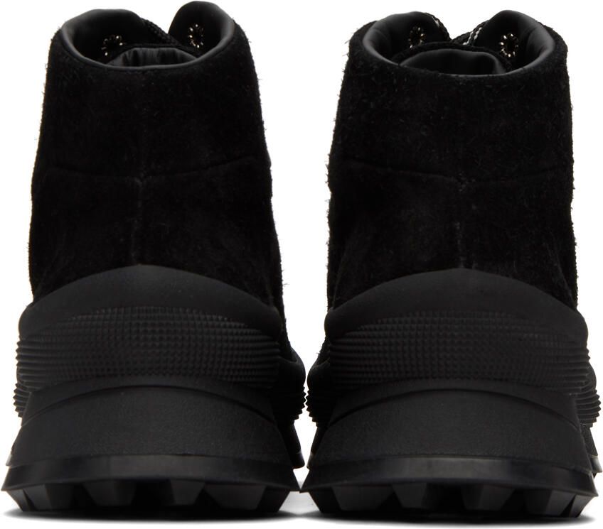 Jil Sander Black Suede Trail Sneakers