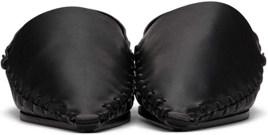 Jil Sander Black Tuscon Slippers - Picture 2