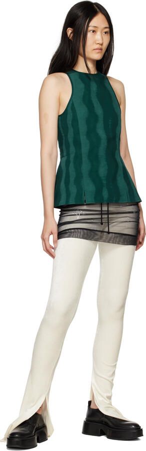 Jil Sander Black Wedge Lace-Ups - Picture 4