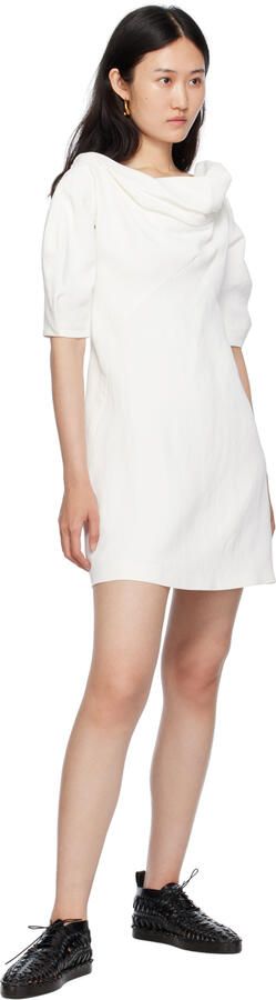 Jil Sander Black Woven Oxfords - Picture 4