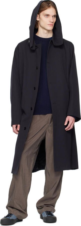 Jil Sander Blue Platform Sneakers - Picture 2