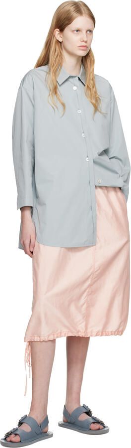 Jil Sander Blue Slingback Sandals - Picture 4