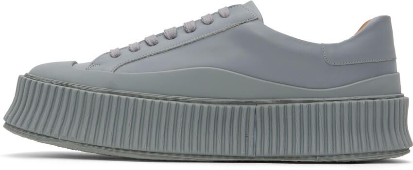 Jil Sander Blue Vulcanized Sneakers - Picture 3