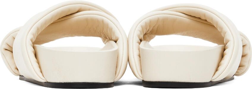 Jil Sander Off-White Criss-Cross Sandals - Picture 3