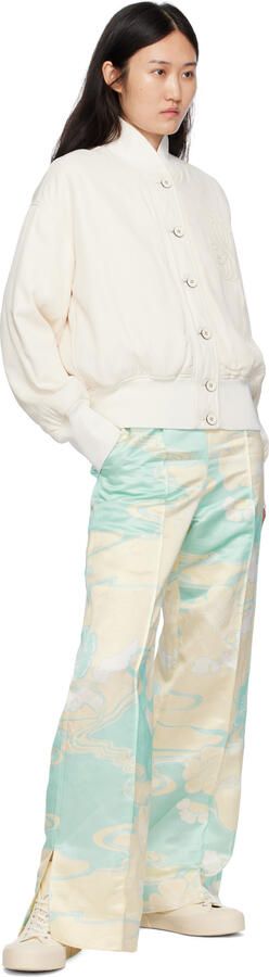 Jil Sander Off-White High-Top Sneakers - Picture 4