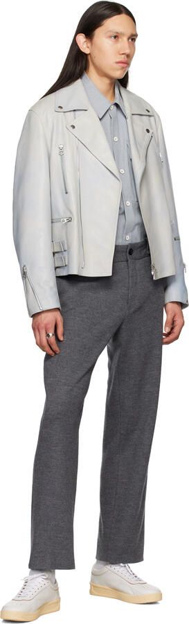 Jil Sander Off-White Low-Top Sneakers - Picture 4