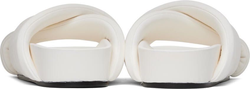 Jil Sander Off-White Padded Slides - Picture 2