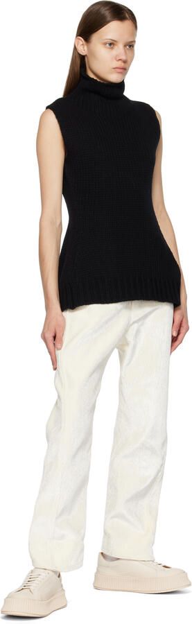 Jil Sander Off-White Vulcanized Sneakers - Picture 4