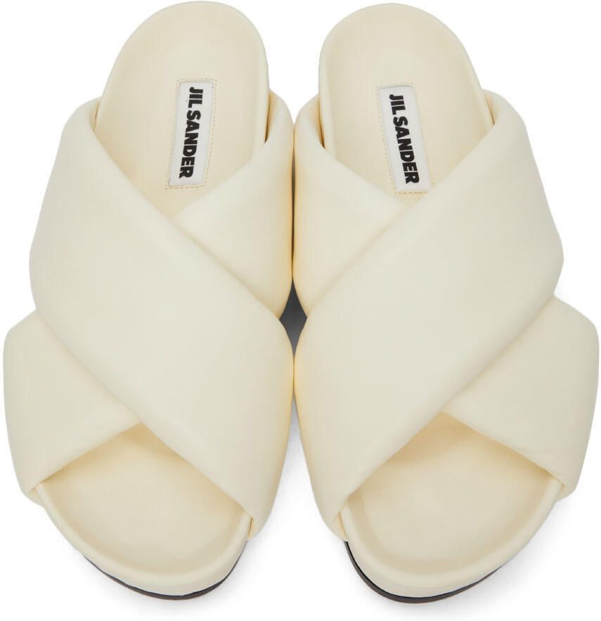 Jil Sander Oversize Wrapped Slides