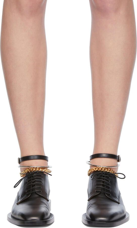 Jil Sander SSENSE Exclusive Black Chain Loafers