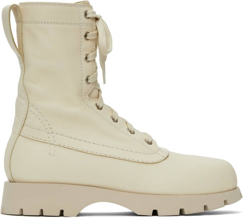 Jil Sander Leather Half Boots - Picture 5