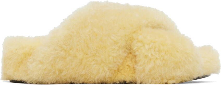 Jil Sander Off-White Oversized Wrapped Sandals