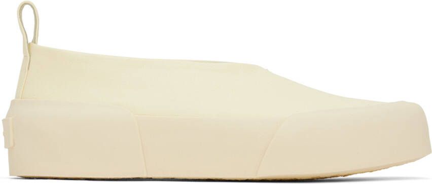 Jil Sander Off-White Plonge Sneakers - Picture 5