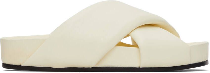 Jil Sander Oversize Wrapped Slides - Picture 5