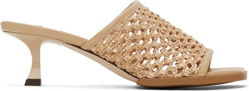 Jimmy Choo Beige Orly Heeled Sandals - Picture 5