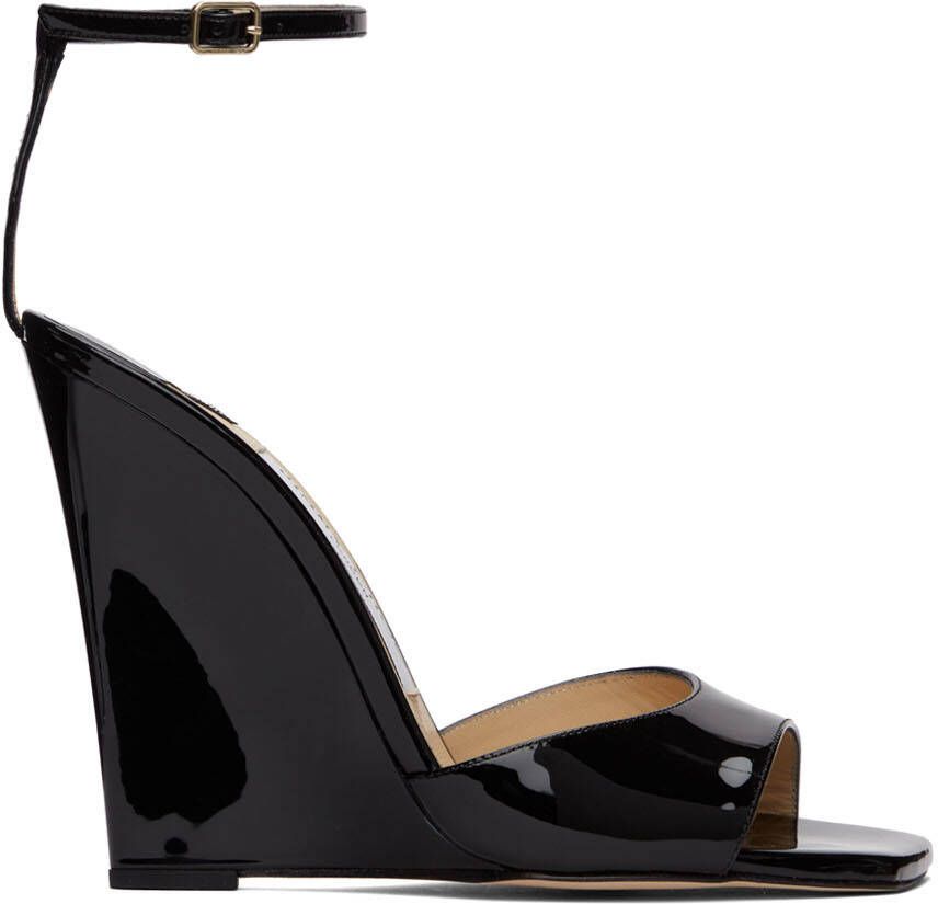 Jimmy Choo Black Brien 110 Heeled Sandals - Picture 5