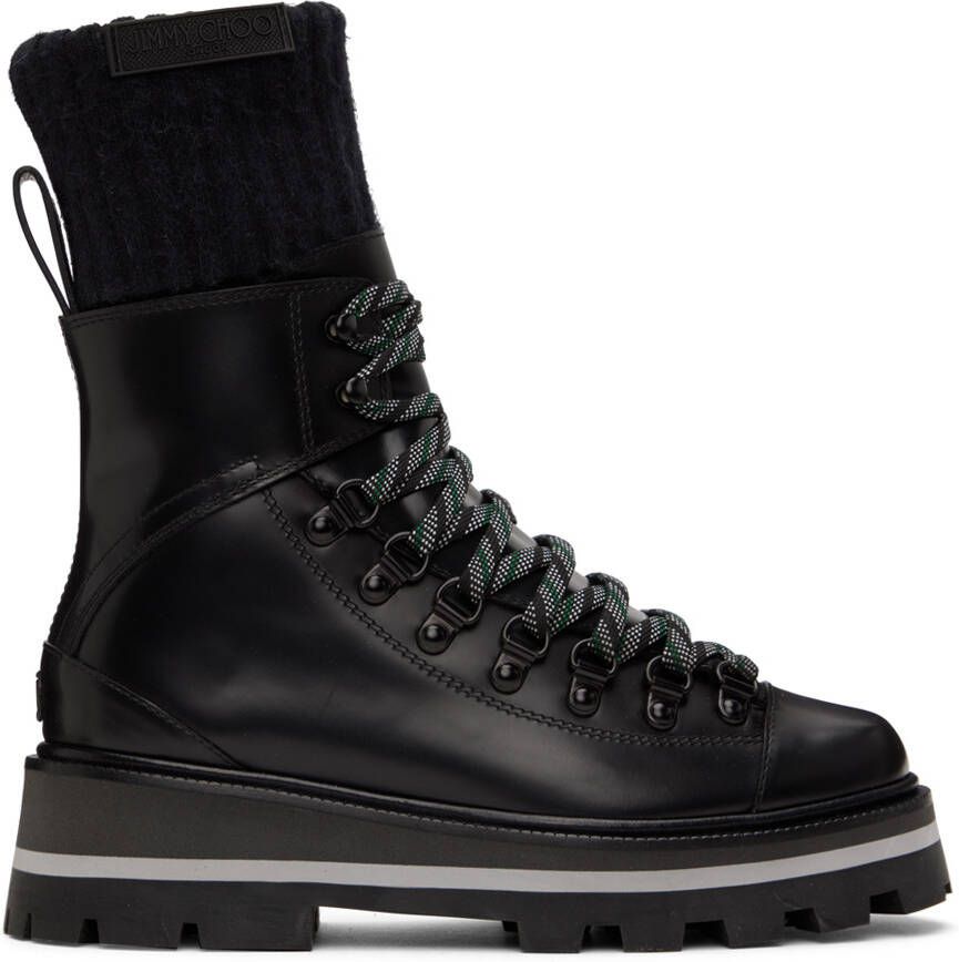 Jimmy Choo Black Chike Ankle Boots