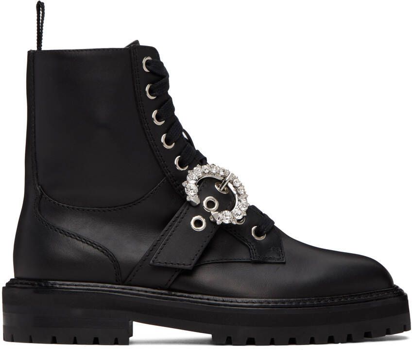 Jimmy Choo Black Cora Boots - Picture 4