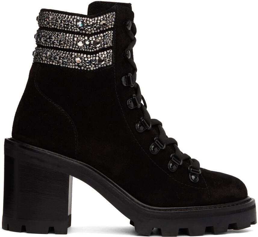 Jimmy Choo Black Esche 65 Ankle Boots