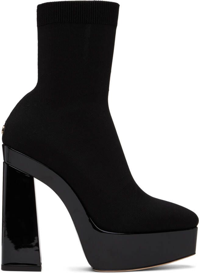 Jimmy Choo Giome 140mm platform ankle boots Black - Picture 3