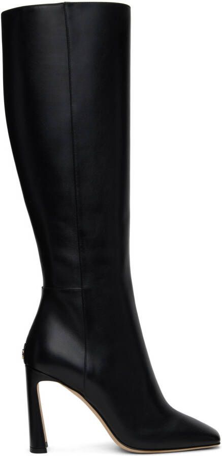 Jimmy Choo Kinsey 95mm knee-high boots Black