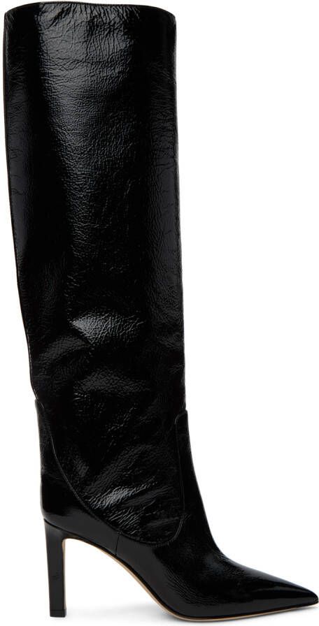 Jimmy Choo Black Mavis 85 Tall Boots - Picture 4
