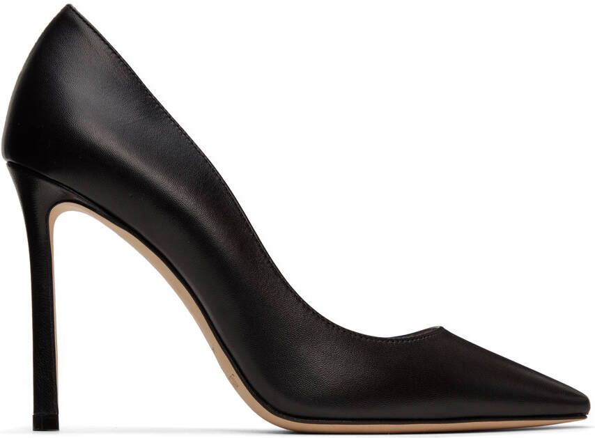 Jimmy Choo Black Romy 100 Heels - Picture 5