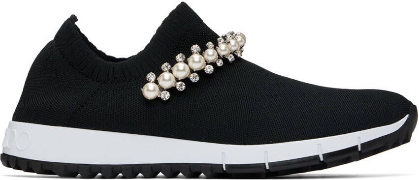 Jimmy Choo Black Verona Sneakers - Picture 5