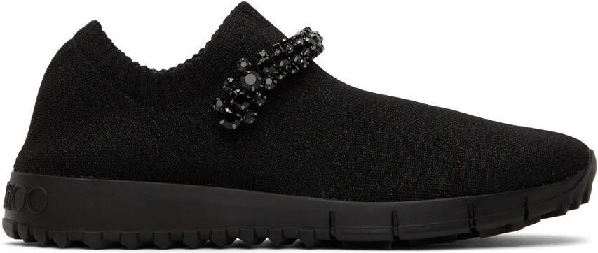 Jimmy Choo Black Verona Sneakers - Picture 5