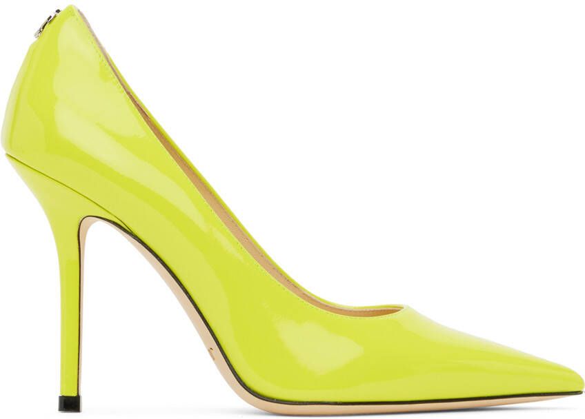 Jimmy Choo Green Love 100 Heels