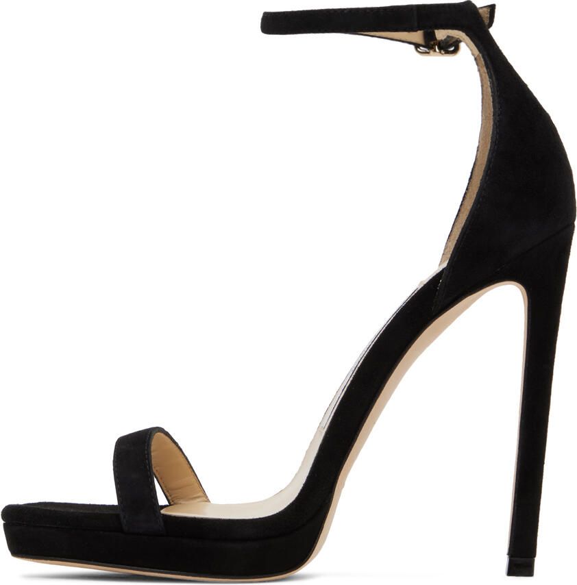 Jimmy Choo Black Alva 120 Heeled Sandals - Picture 2