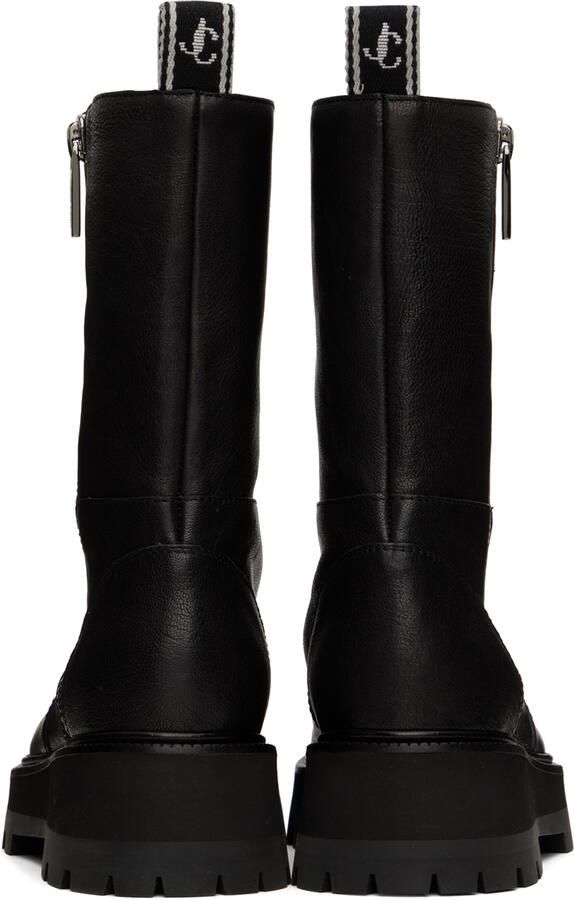 Jimmy Choo Black Bayu Boots - Picture 4