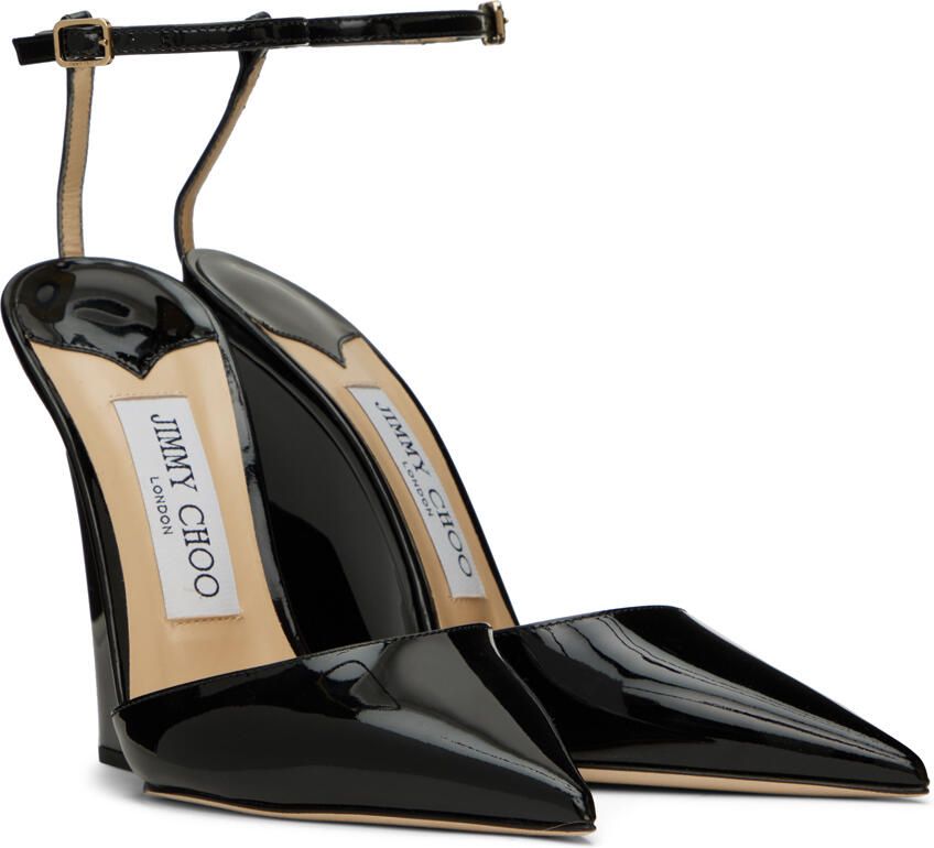 Jimmy Choo Black Blake 110 Heels