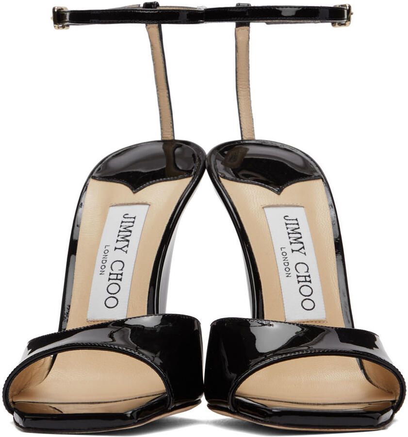 Jimmy Choo Black Brien 110 Heeled Sandals