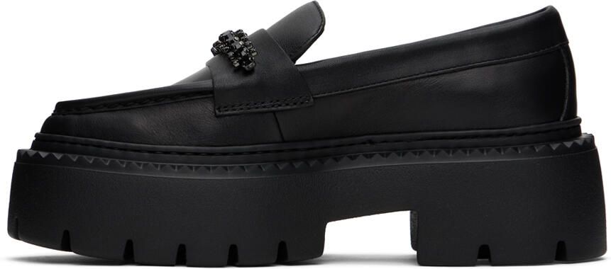 Jimmy Choo Bryer crystal-embellished loafers Black - Picture 3