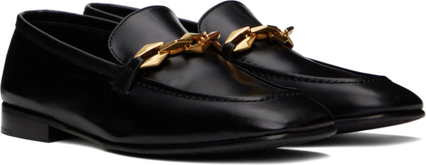 Jimmy Choo Black Diamond Tilda Loafers - Picture 2