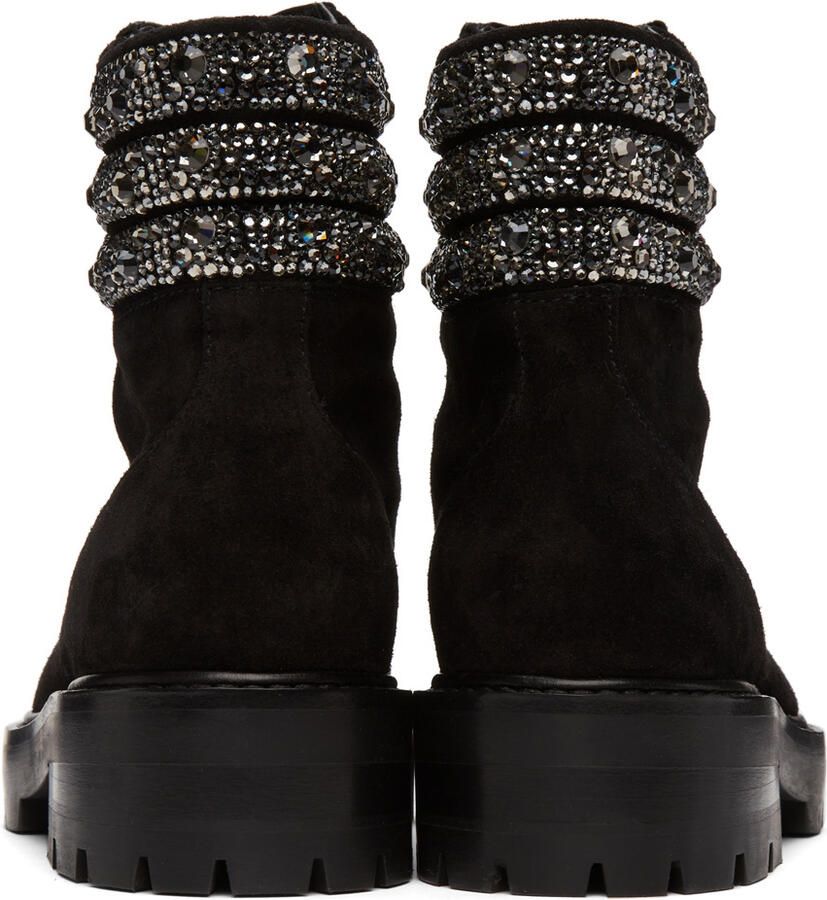 Jimmy Choo Black Eshe Flat Boots