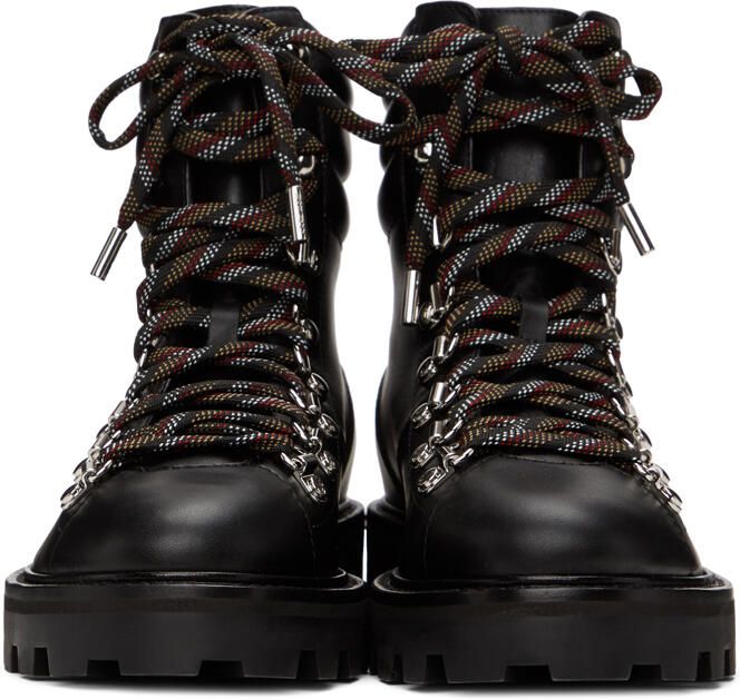 Jimmy Choo Black Eshe Hiking Boots - Picture 3