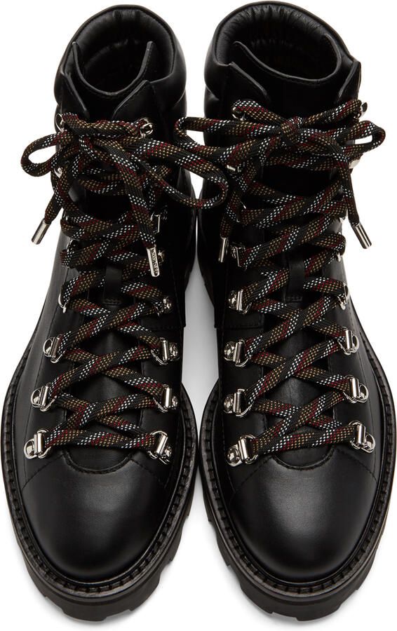 Jimmy Choo Black Eshe Hiking Boots - Picture 2