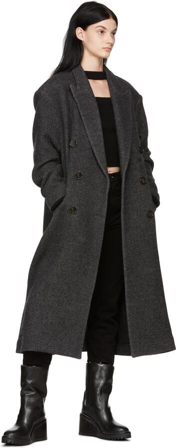 Jimmy Choo Black Leather Yola 80 Boots - Picture 3