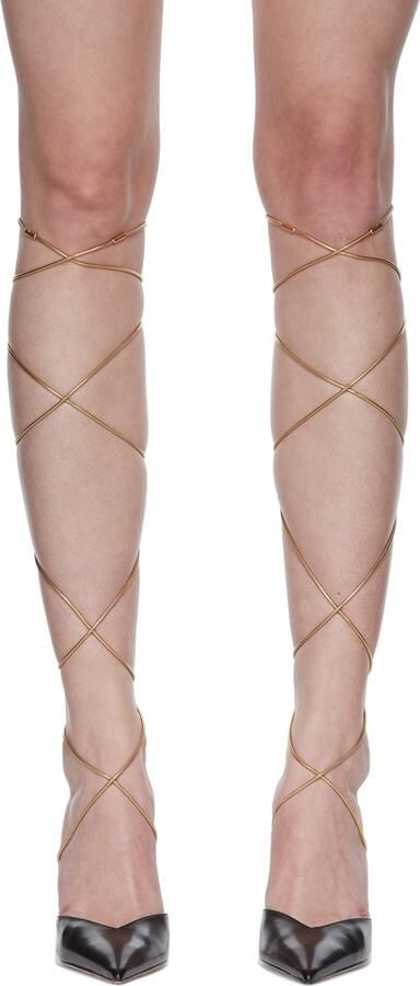 Jimmy Choo Black Mugler Edition Pump Heels - Picture 2