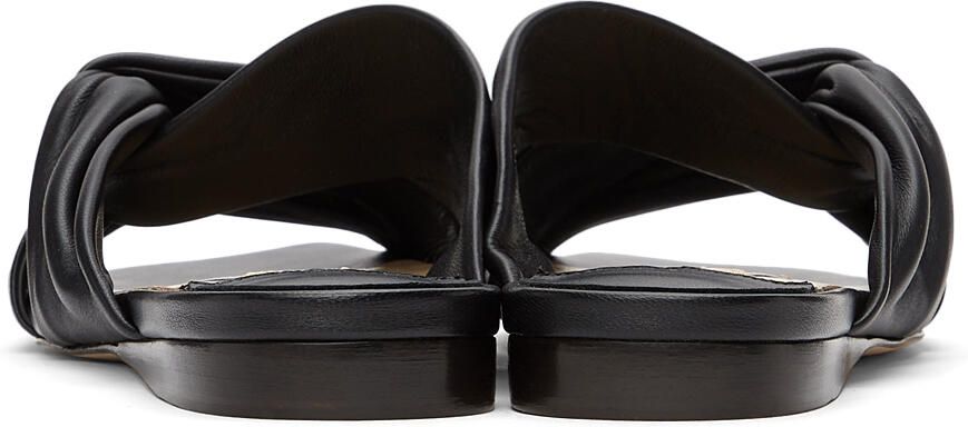 Jimmy Choo Black Narisa Flat Sandals - Picture 2